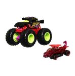 Set masinute Hot Wheels - Monster Truck si masinuta metalica Invader fotografia produsului View 3 S