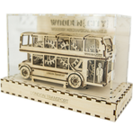 Puzzle mecanic 3D - Autobuz londonez fotografia produsului
