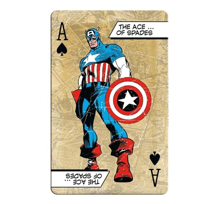 Carti de joc Waddingtons Marvel Retro fotografia produsului View 3 L