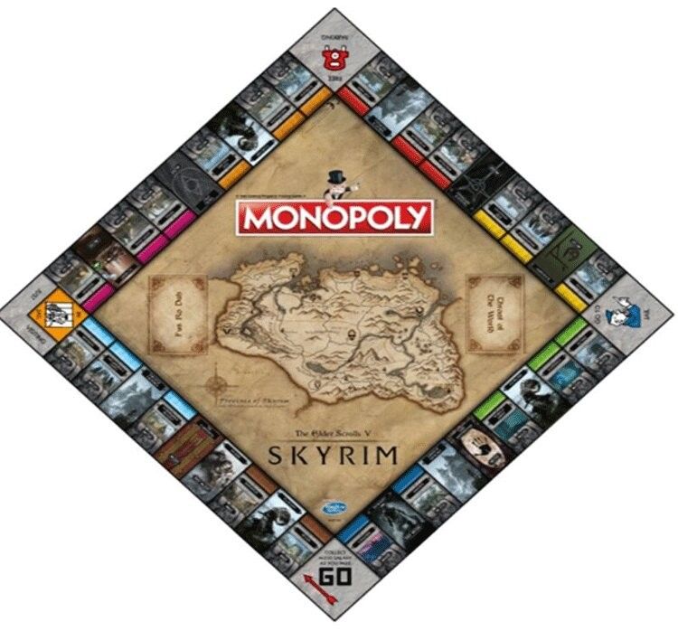 Joc Monopoly - Skyrim fotografia produsului View 3 L