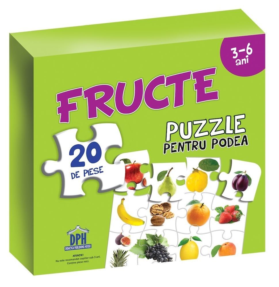 Fructe. Puzzle pentru podea (20 de piese) fotografia produsului View 2 L