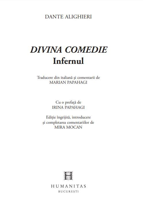 Divina Comedia. Inferno. Divina Comedie. Infernul fotografia produsului View 3 L
