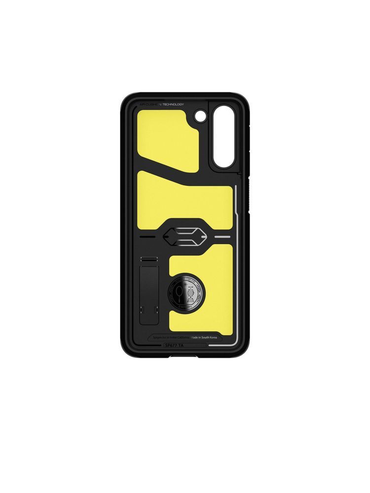 Husa Tough Armor Samsung Galaxy S21 Spigen ACS02426, rezistenta la socuri, spuma la interior, TPU silicon, Negru fotografia produsului View 2 L