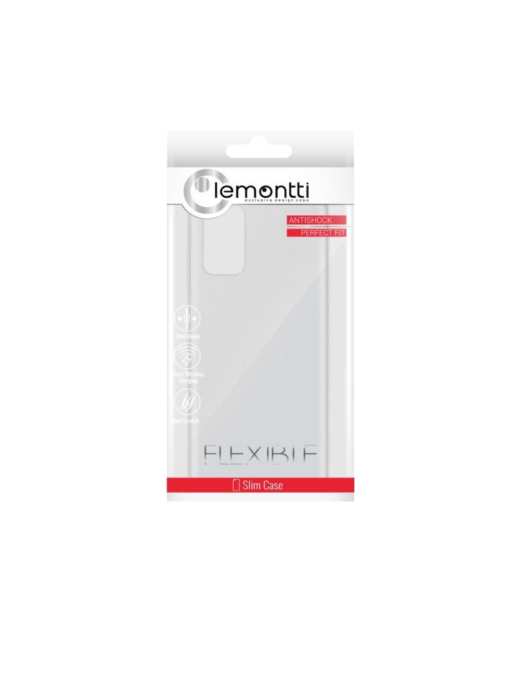 Husa silicon Samsung Galaxy S20 Plus Lemontti LEMHSS20PTR, rezistenta la socuri, rezistenta la zgarieturi, TPU silicon, Incolor fotografia produsului View 3 L