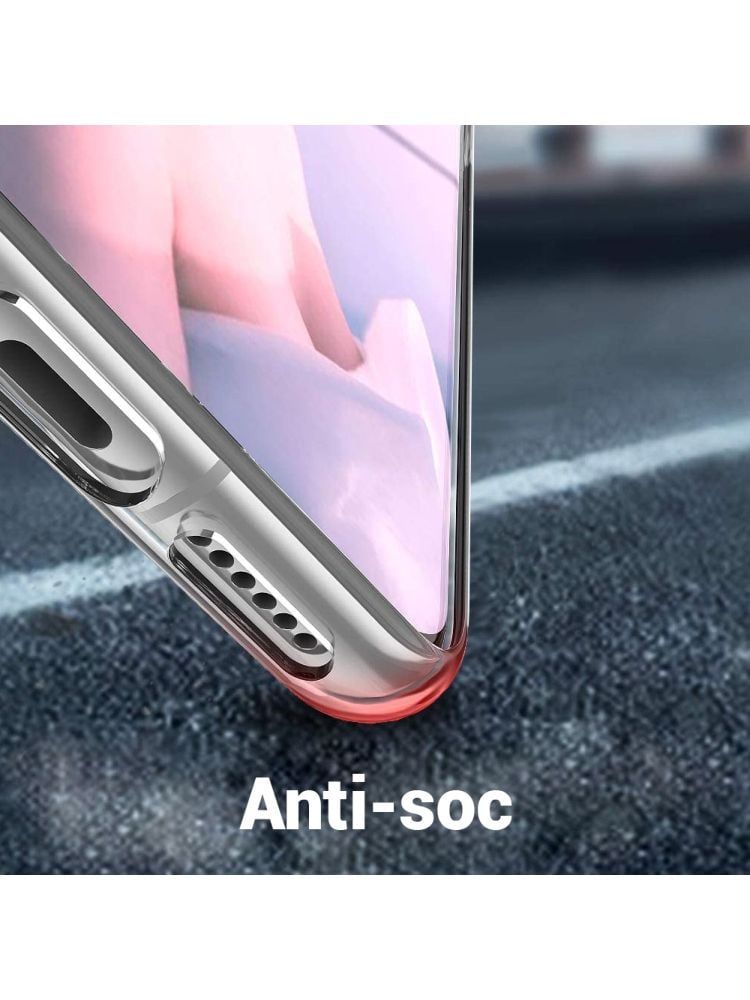 Husa silicon Huawei P40 Lemontti LEMHSP40TR, rezistenta la socuri, rezistenta la zgarieturi, TPU silicon, Incolor fotografia produsului View 5 L