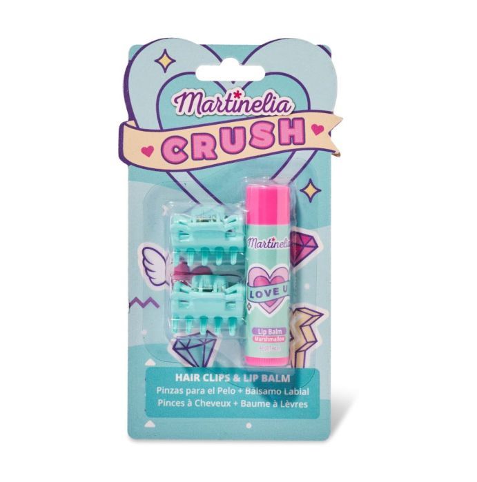 Set pachet balsam de buze si 2 agrafe asortate Martinelia, Crush Martinelia, 4 g, 24 buc fotografia produsului View 7 L