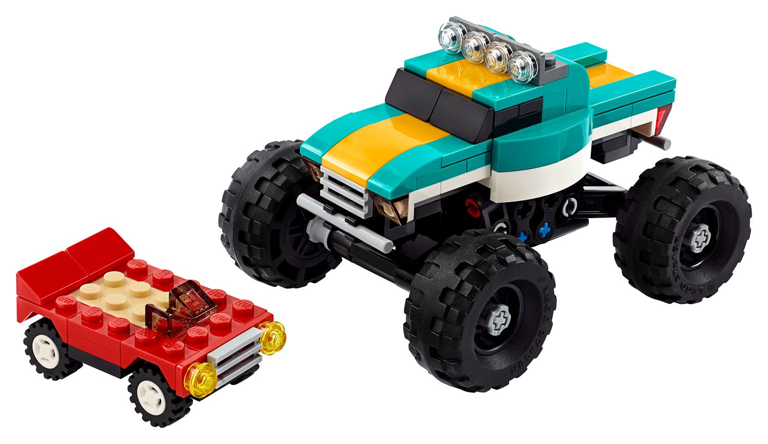 LEGO Creator 3 in 1, Camion gigant 31101 fotografia produsului View 2 L